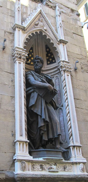 Джамболонья. Евангелист Лука. Орсанмикеле, Флоренция