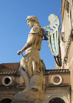 Раффаэлло да Монтелупо. Архангел Михаил. Замок Святого Ангела, Рим